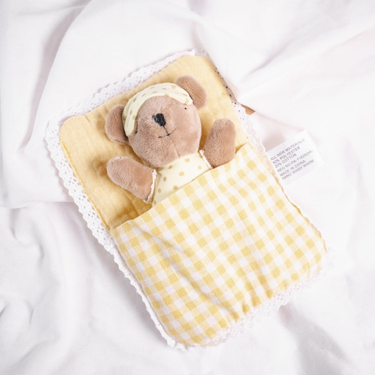 Little Animal with Sleeping Bag Plush