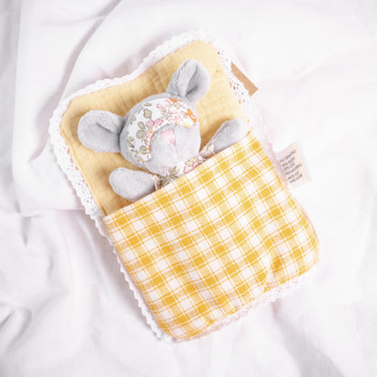 Little Animal with Sleeping Bag Plush