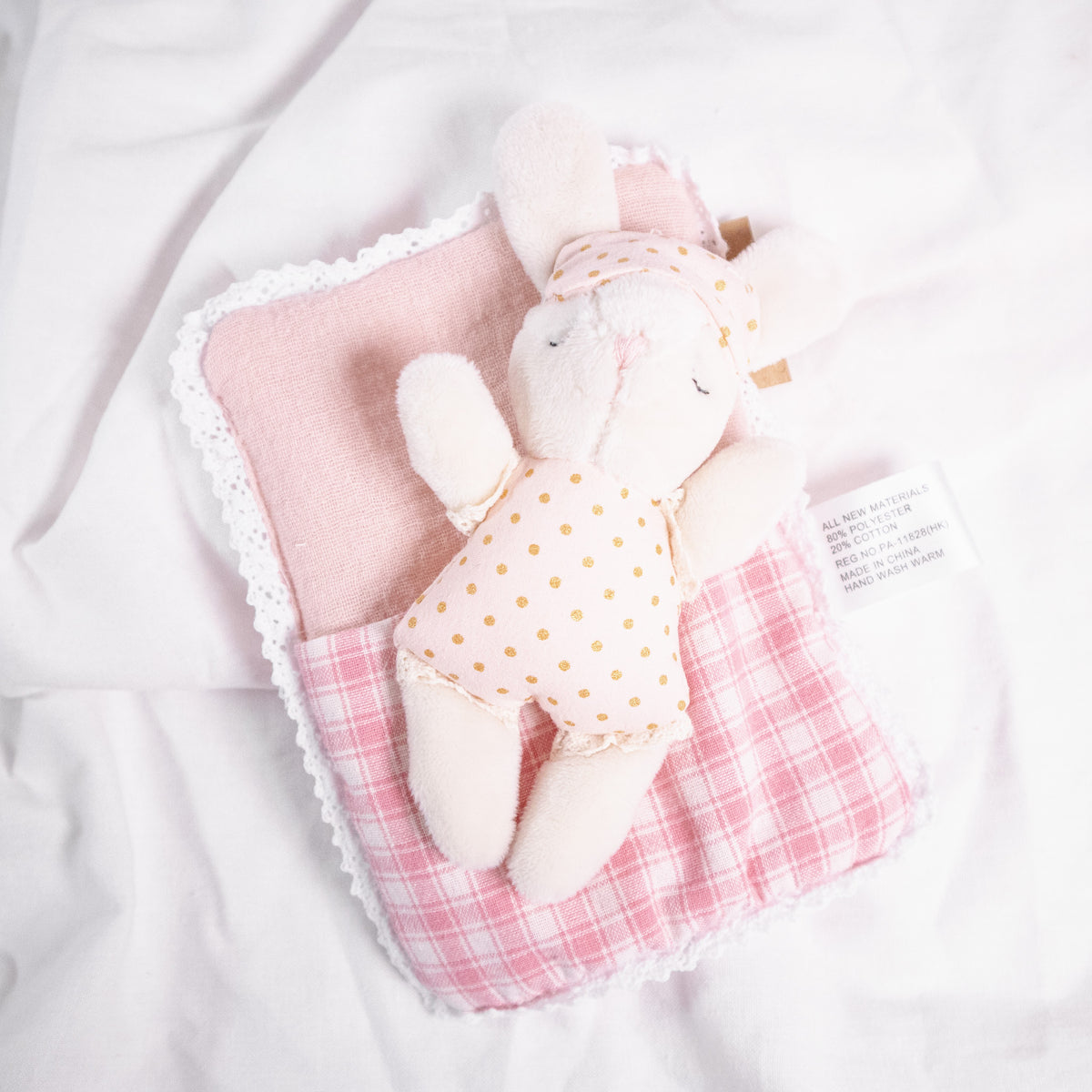 Little Animal with Sleeping Bag Plush