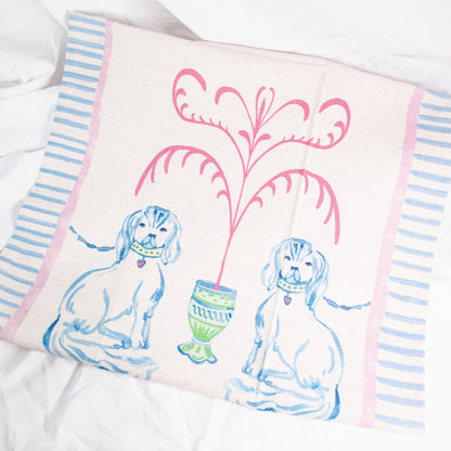 Staffordshire Dog Tea Towel