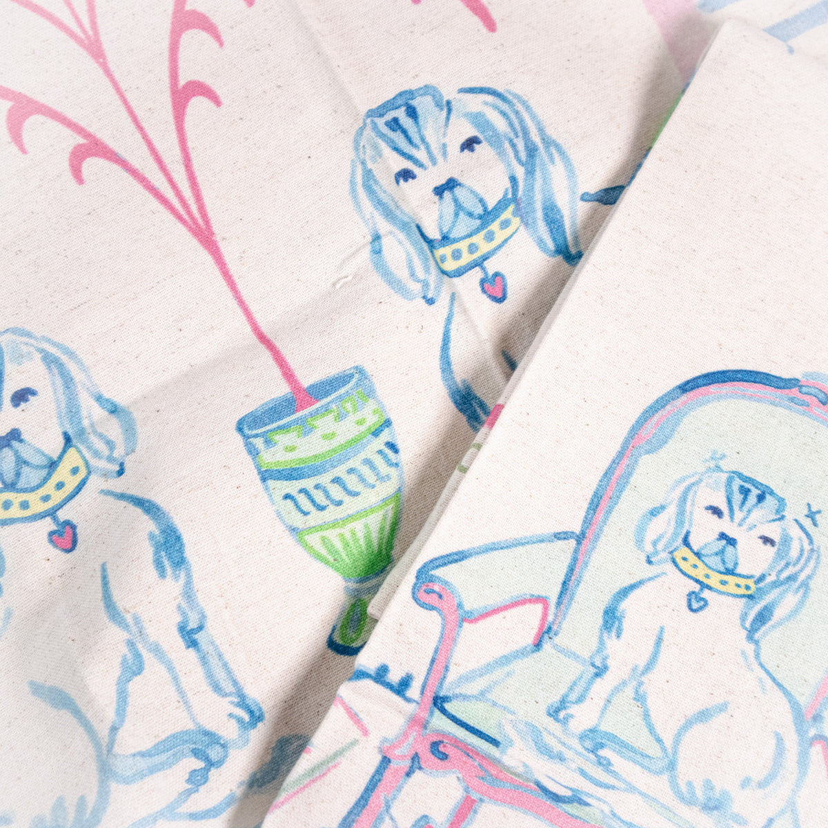 Staffordshire Dog Tea Towel