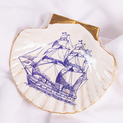 Sea-Themed Shell Dish
