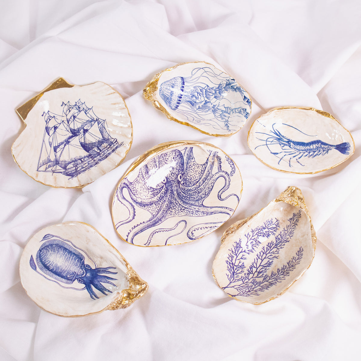 Sea-Themed Shell Dish