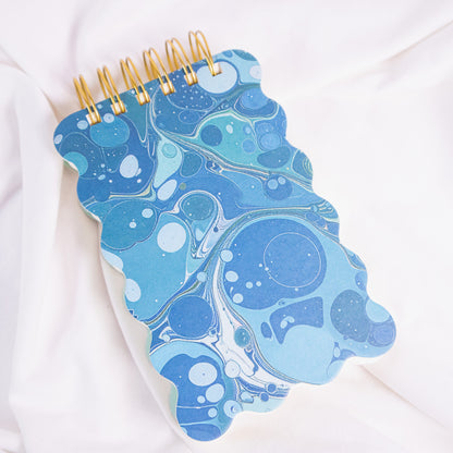 Scalloped Marble Notepad