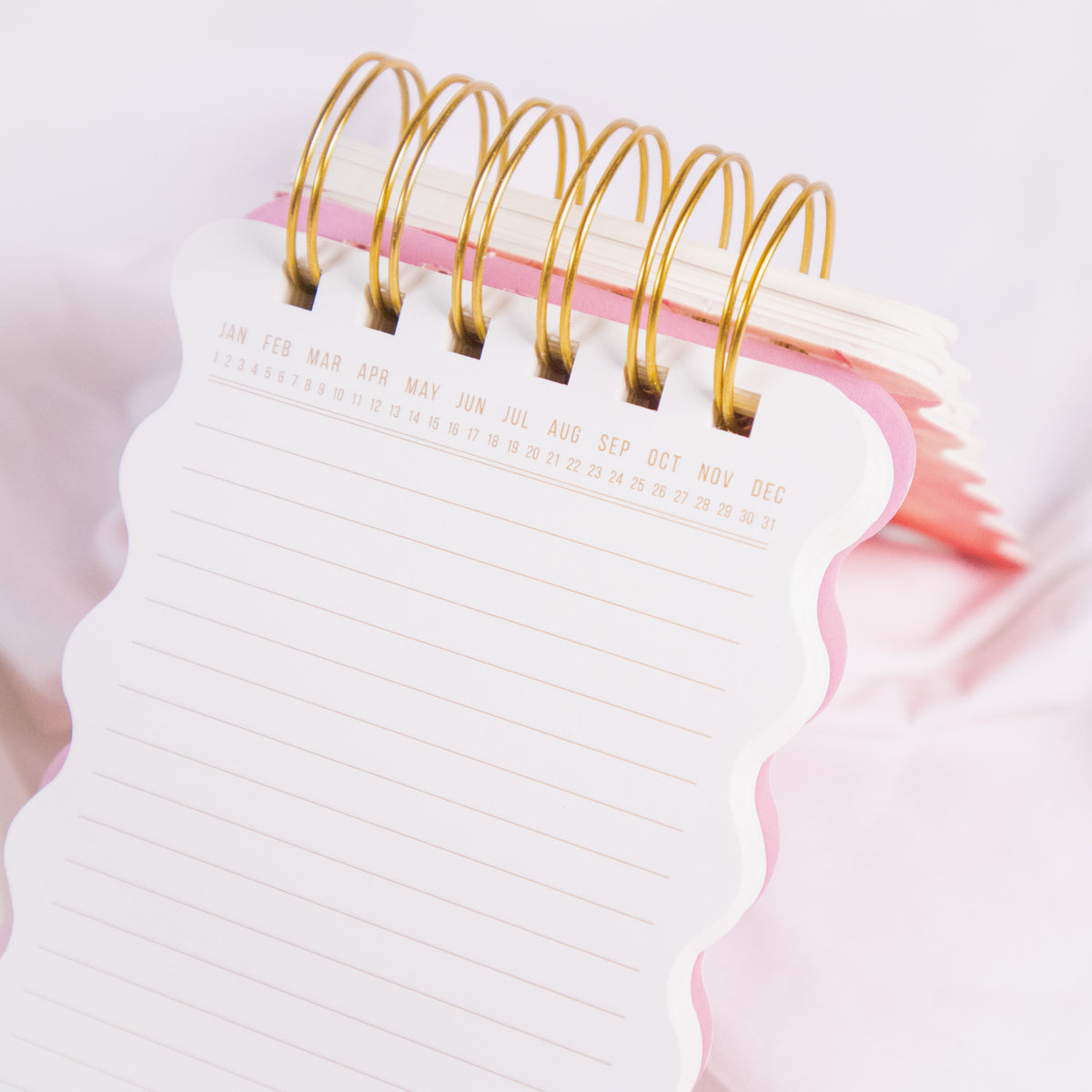 Scalloped Marble Notepad