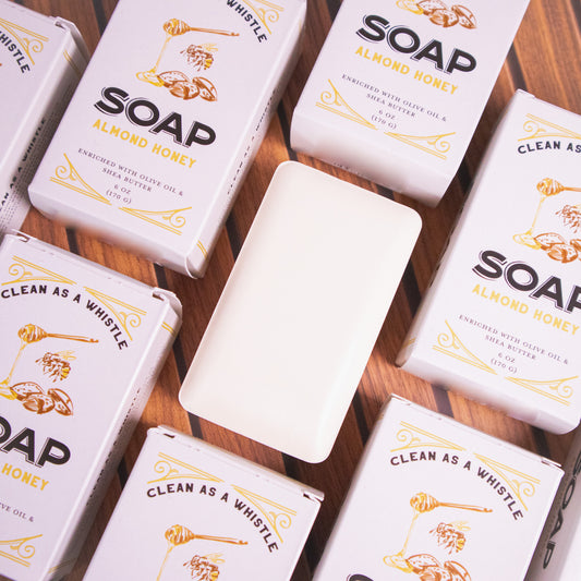 Almond Honey Scented Soap Bar