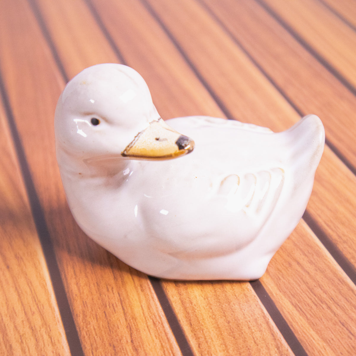 Vintage Style Duckling Figurine