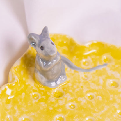 Mouse on Cheese Plate
