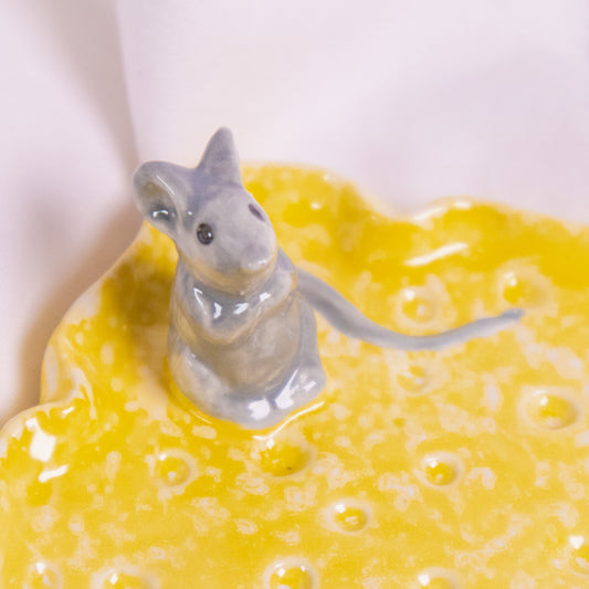 Mouse on Cheese Plate