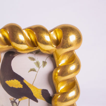 Gold Twisted Photo Frame (Picture Included)