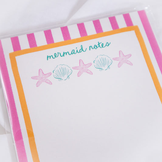 Mermaid Notes Notepad