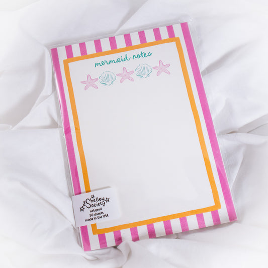 Mermaid Notes Notepad