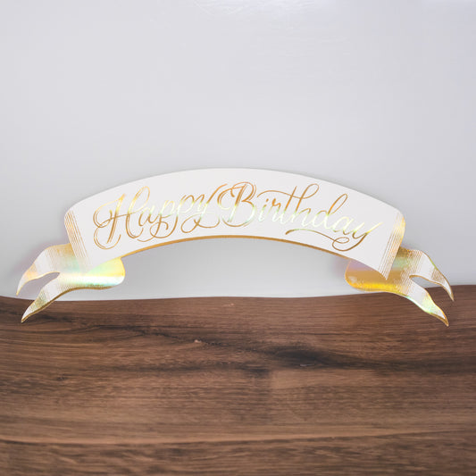 Birthday Banner Table Accents