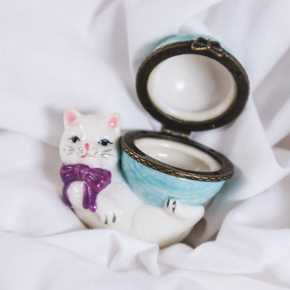 Vintage Mini Trinket Box