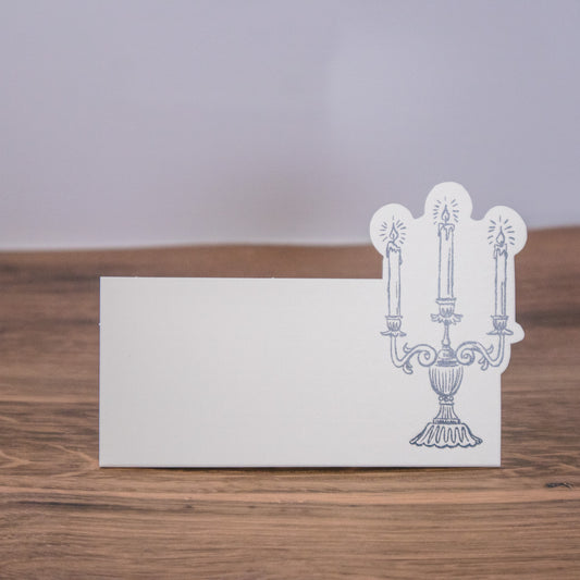 Candelabra Place Cards