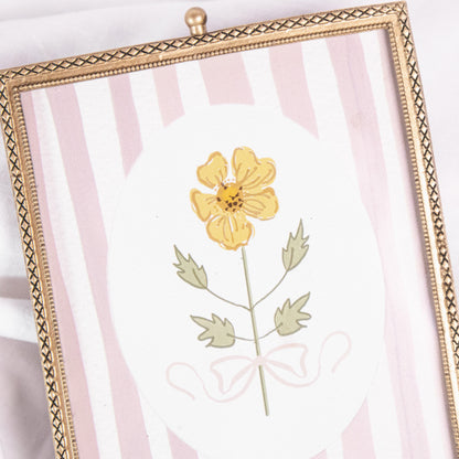 Flower Framed Wall Art