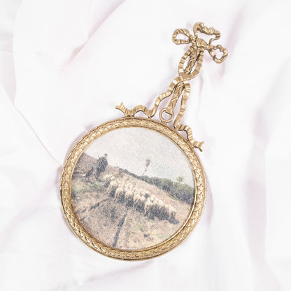 Landscape Hanging Wall Art In Bow Frame