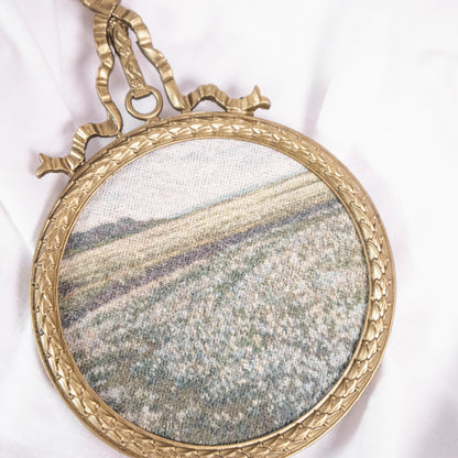 Landscape Hanging Wall Art In Bow Frame