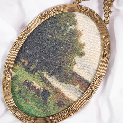 Flowers and Trees Hanging Wall Art in Botanical Frame