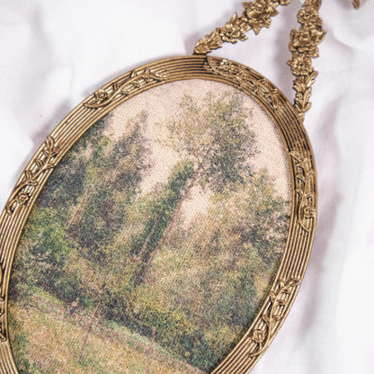 Flowers and Trees Hanging Wall Art in Botanical Frame