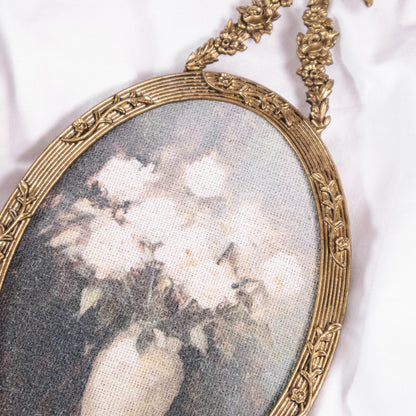Flowers and Trees Hanging Wall Art in Botanical Frame