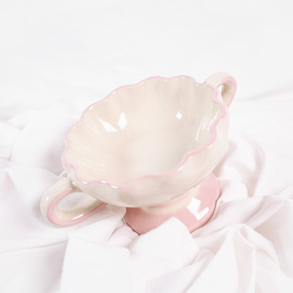 Scalloped Footed Bowl