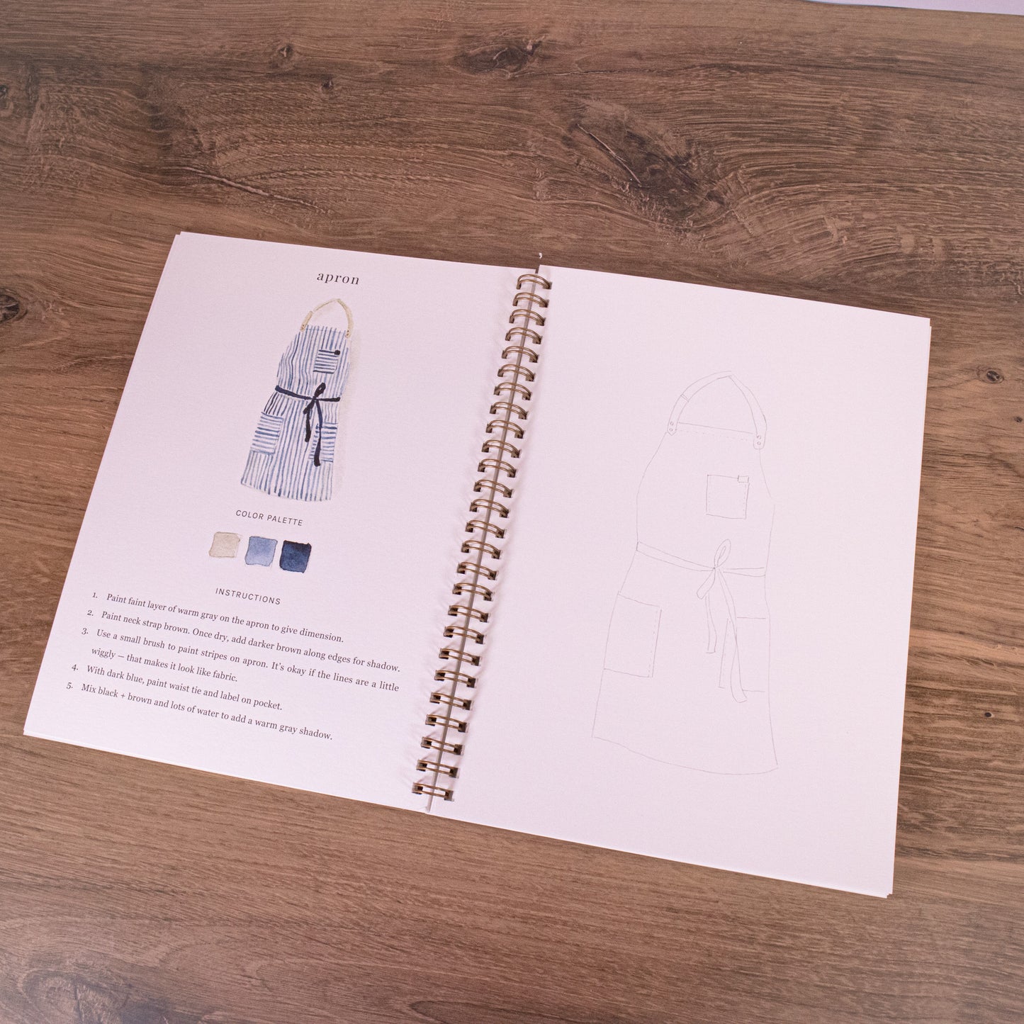 Baking Watercolor Workbook