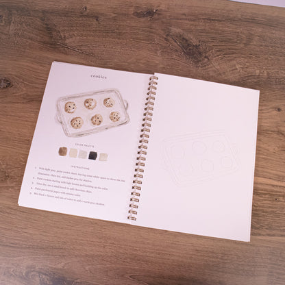 Baking Watercolor Workbook