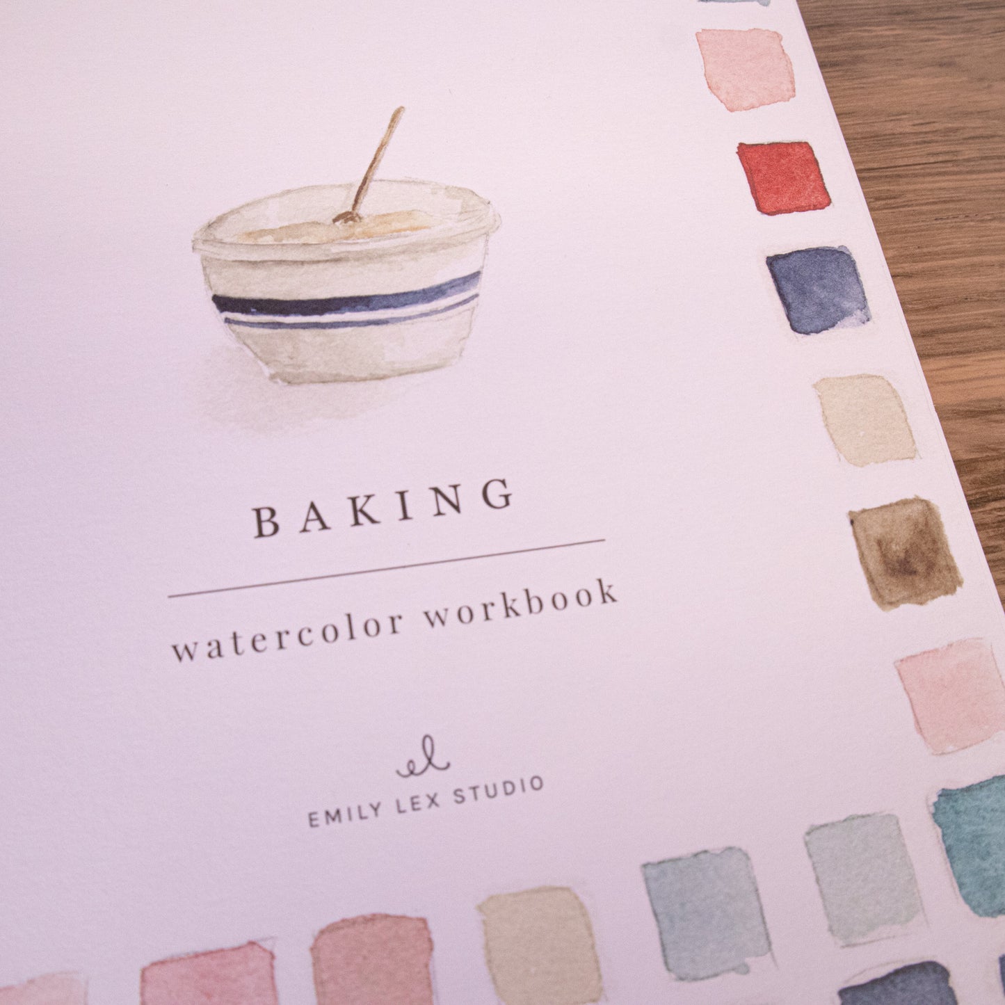 Baking Watercolor Workbook