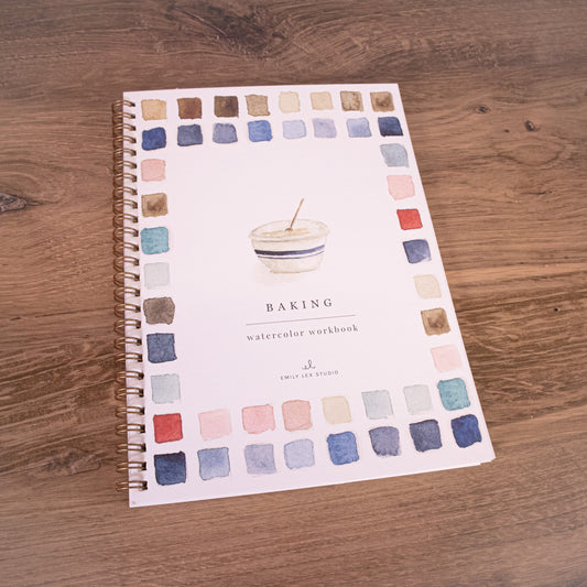 Baking Watercolor Workbook