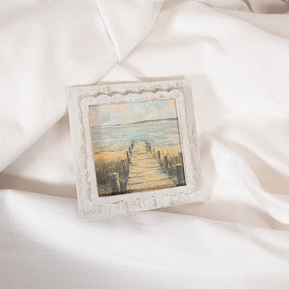 Vintage Wooden Magnet